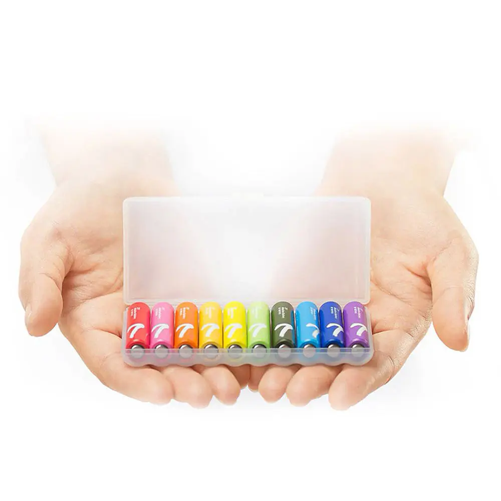 Батарейки Xiaomi ZMi Rainbow AAA batteries 10 шт ZI7 Rainbow - фото 2