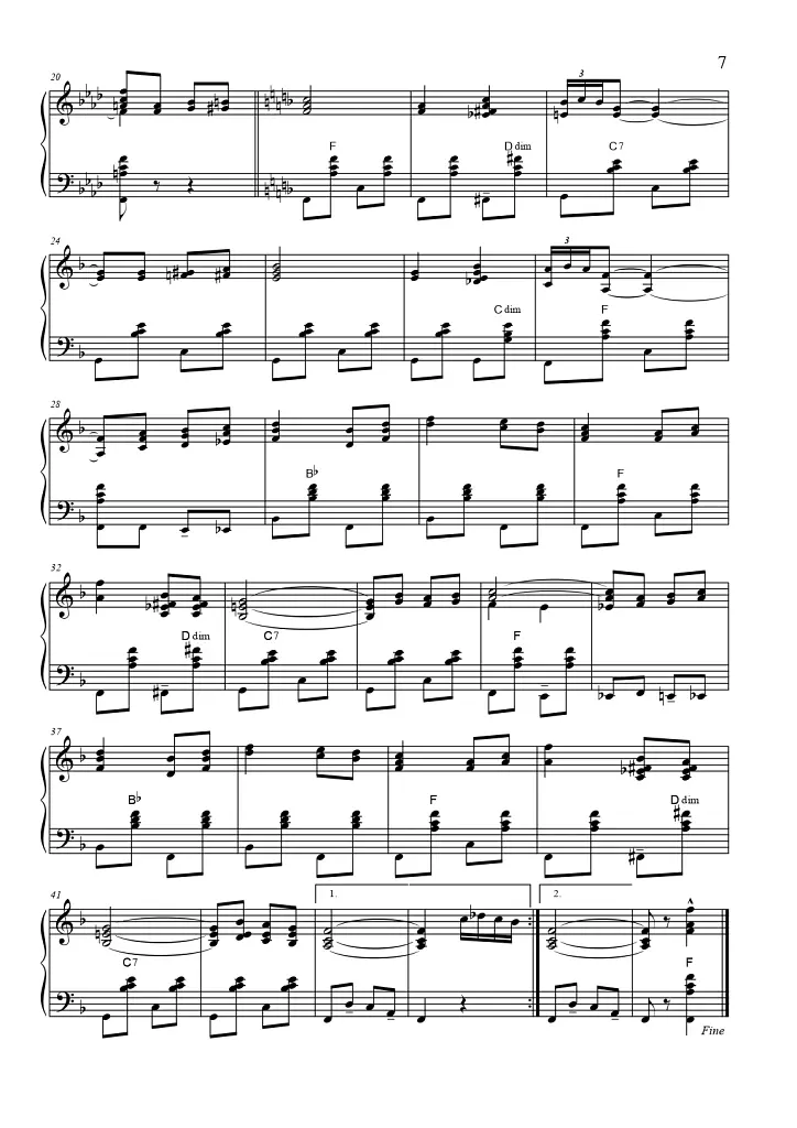 Французька легка музика (вар’єте) для акордеона (баяна) - фото 6