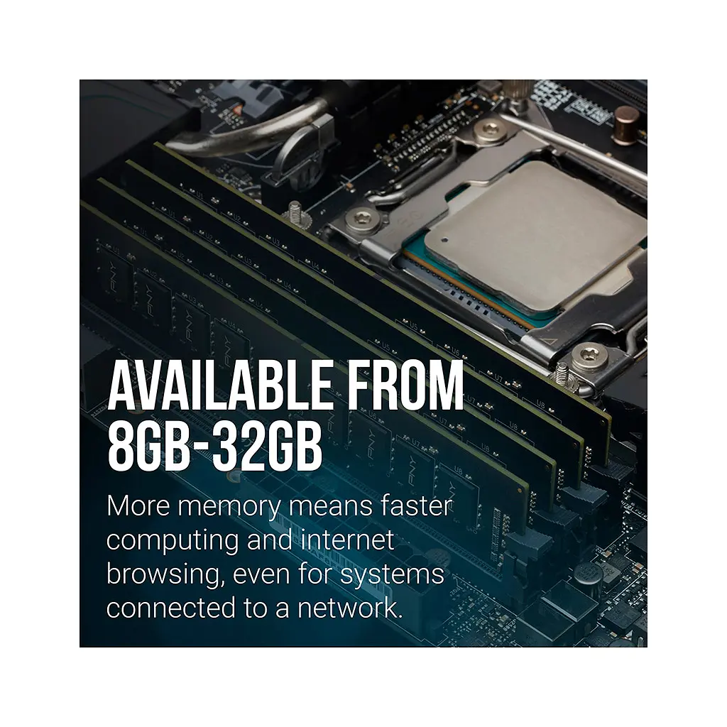 Модуль пам'яті для комп'ютера DDR4 8GB 3200 MHz PNY (MD8GSD43200-SI) - фото 7