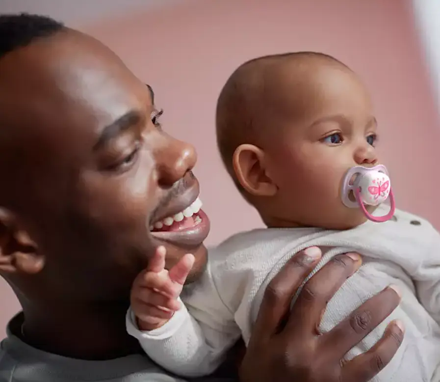 Пустушка Philips Avent Ultra Air I love для дівчинки, 0-6 місяців, 2 шт. (SCF080/02) - фото 5