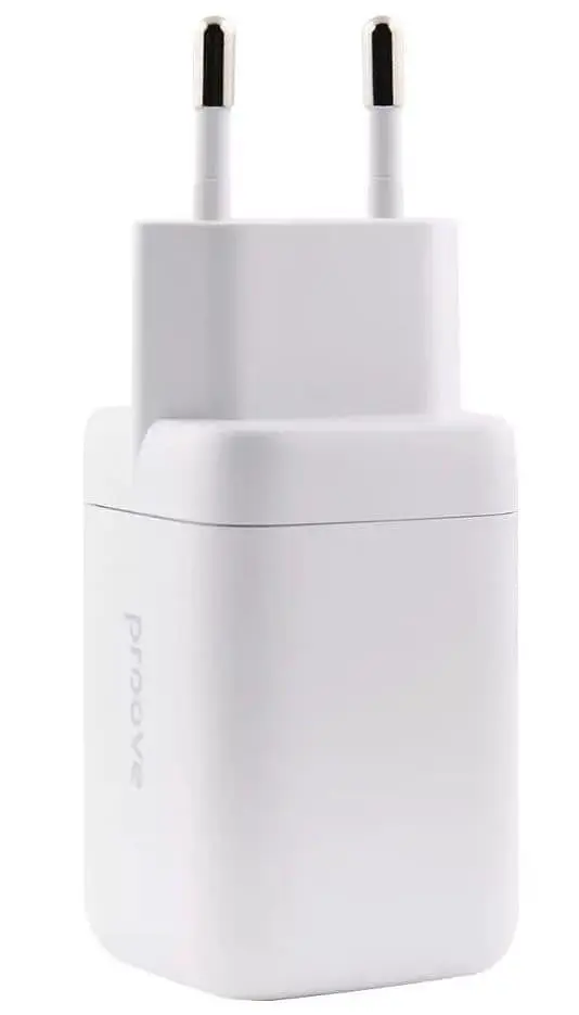 Зарядний пристрій Proove Silicone Power 40W (Type-C + Type-C) white (WCSP4020002) - фото 4