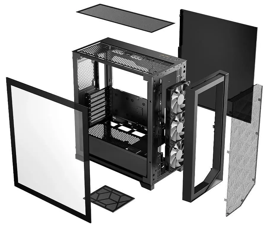 Корпус PcCooler PсCOOLER CPS чорний (C3D510 BK ARGB) - фото 5