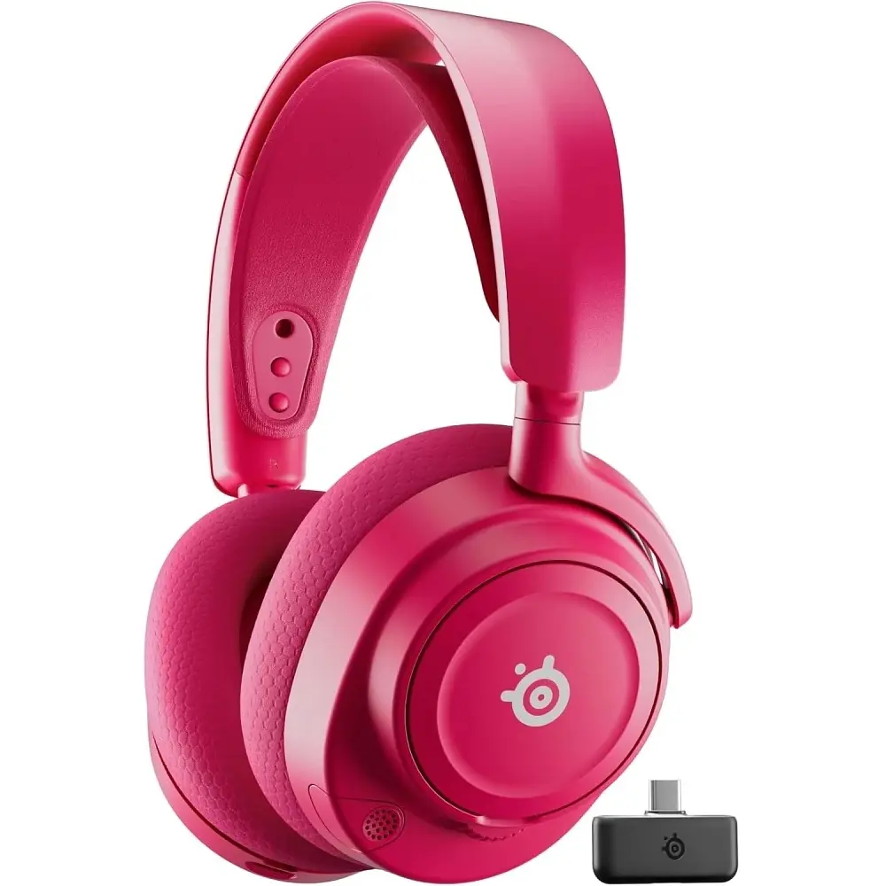 Ігрова гарнітура SteelSeries Arctis Nova 7X Gen 2 Wireless Magenta PC/PS/SW/MAC/MOB - фото 5