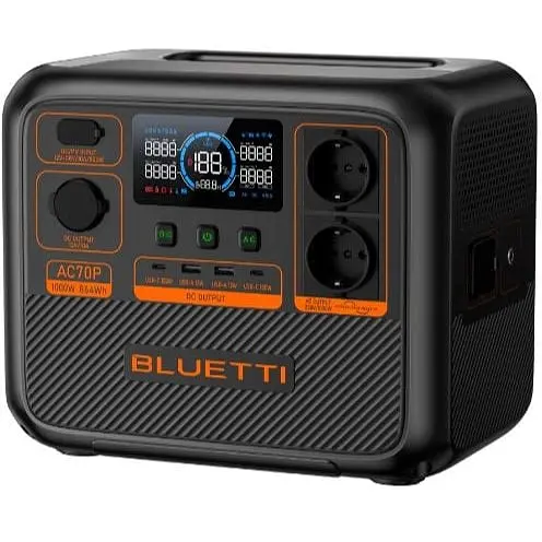 Зарядная станция Bluetti AC70P 864Wh/1000W - фото 6