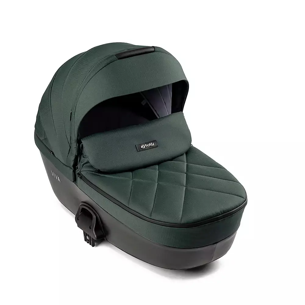 Коляска універсальна 2 в 1 Tutis Viva 4 Luxury Emerald - фото 5
