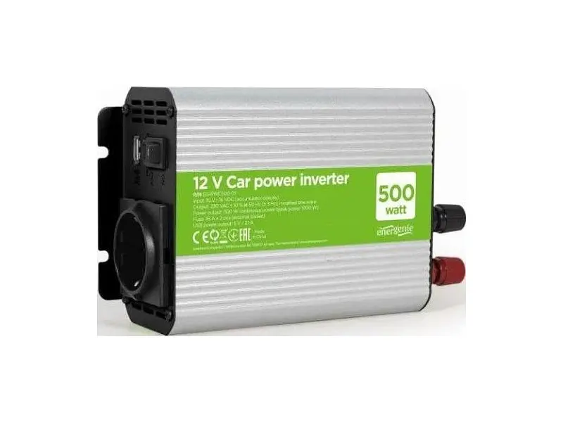 Перетворювач (інвертор) DC-AC EnerGenie EG-PWC500-01