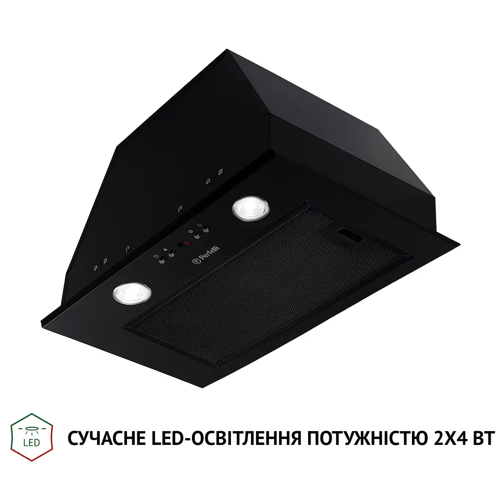 Витяжка повновбудована PERFELLI BIET R 5854 BL 1200 LED - фото 4