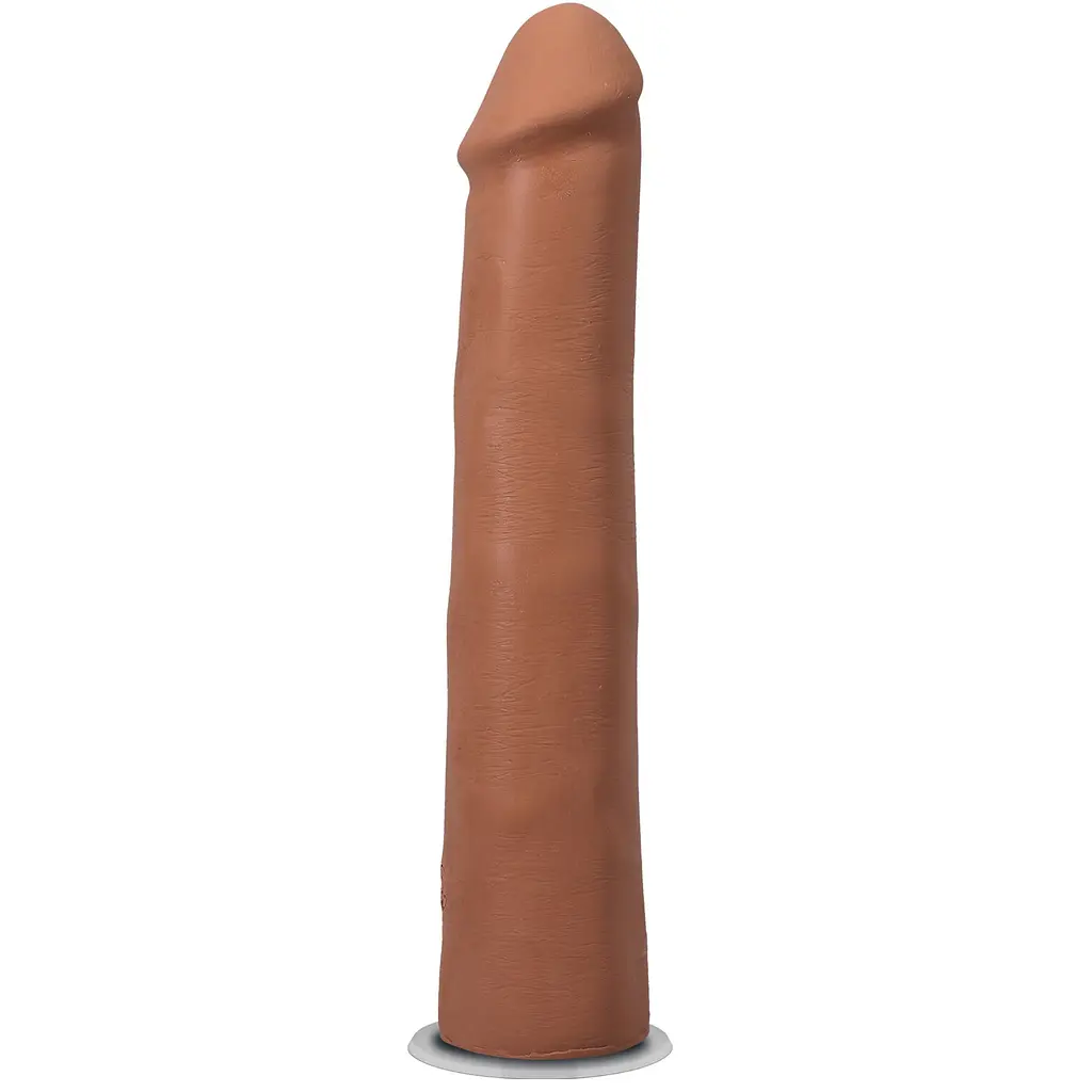 Фалоімітатор Doc Johnson The Realistic Cock ULTRASKYN 9 Inch Caramel - фото 2