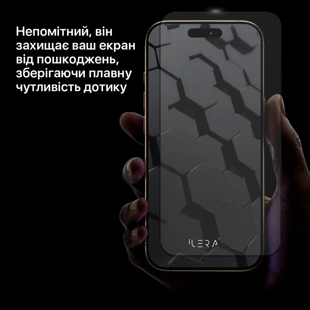 Захисне скло iLera Fantom Glass для Apple iPhone 16 Pro (iLFant16PR) [122662] - фото 7