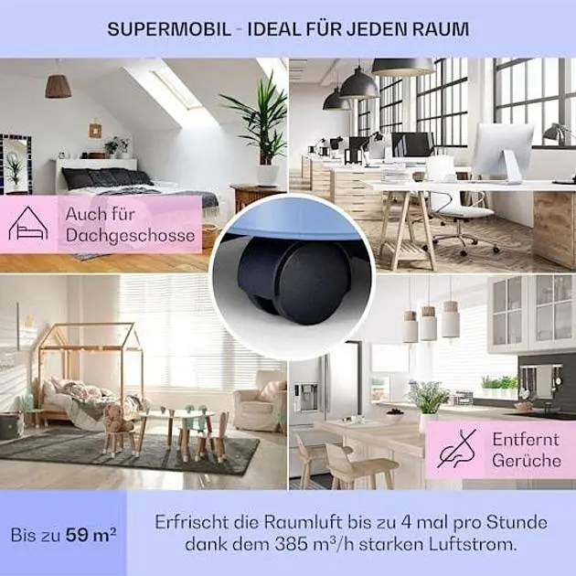 Кондиціонер мобільний Klarstein Kraftwerk Smart 12K (10035739) - фото 5