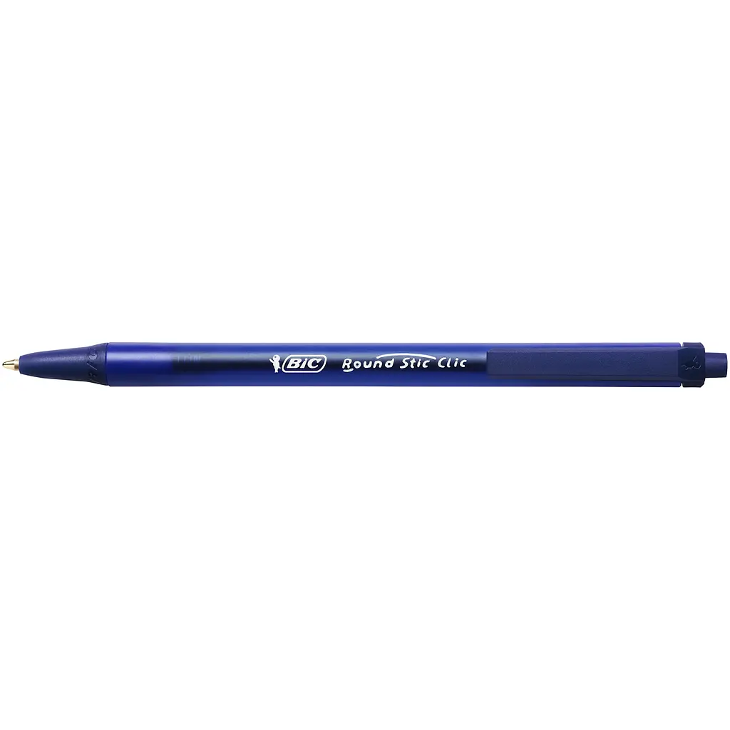 Ручка кулькова BIC Round Stic Clic, 0,32 мм, синій, 1 шт. (926376) - фото 3
