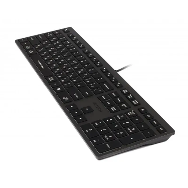 Клавіатура A4Tech FX60 USB Grey White backlit - фото 5