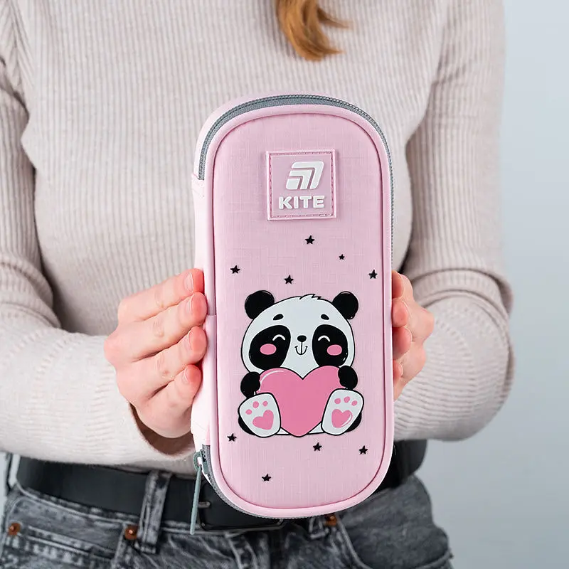 Пенал Kite Panda розовый (K25-662-9) - фото 7