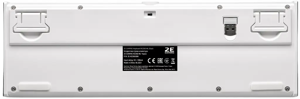 Клавіатура 2E KG360 RGB Wireless Black (2E-KG360UBK) [74241] - фото 4