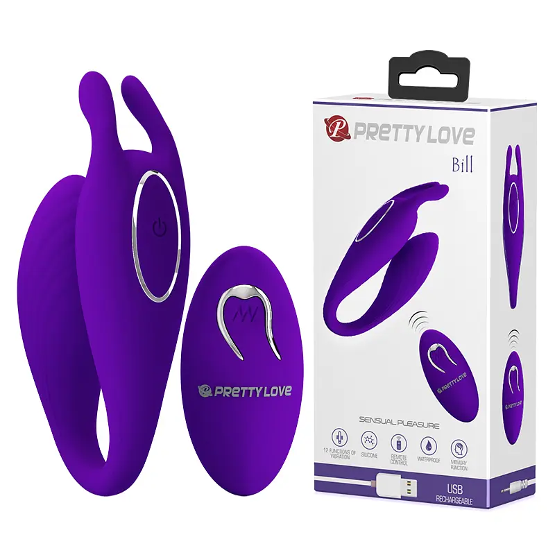 Вібростимулятор Pretty Love Bill 12 function vibrations PRETTY LOVE BI-014700W 98675