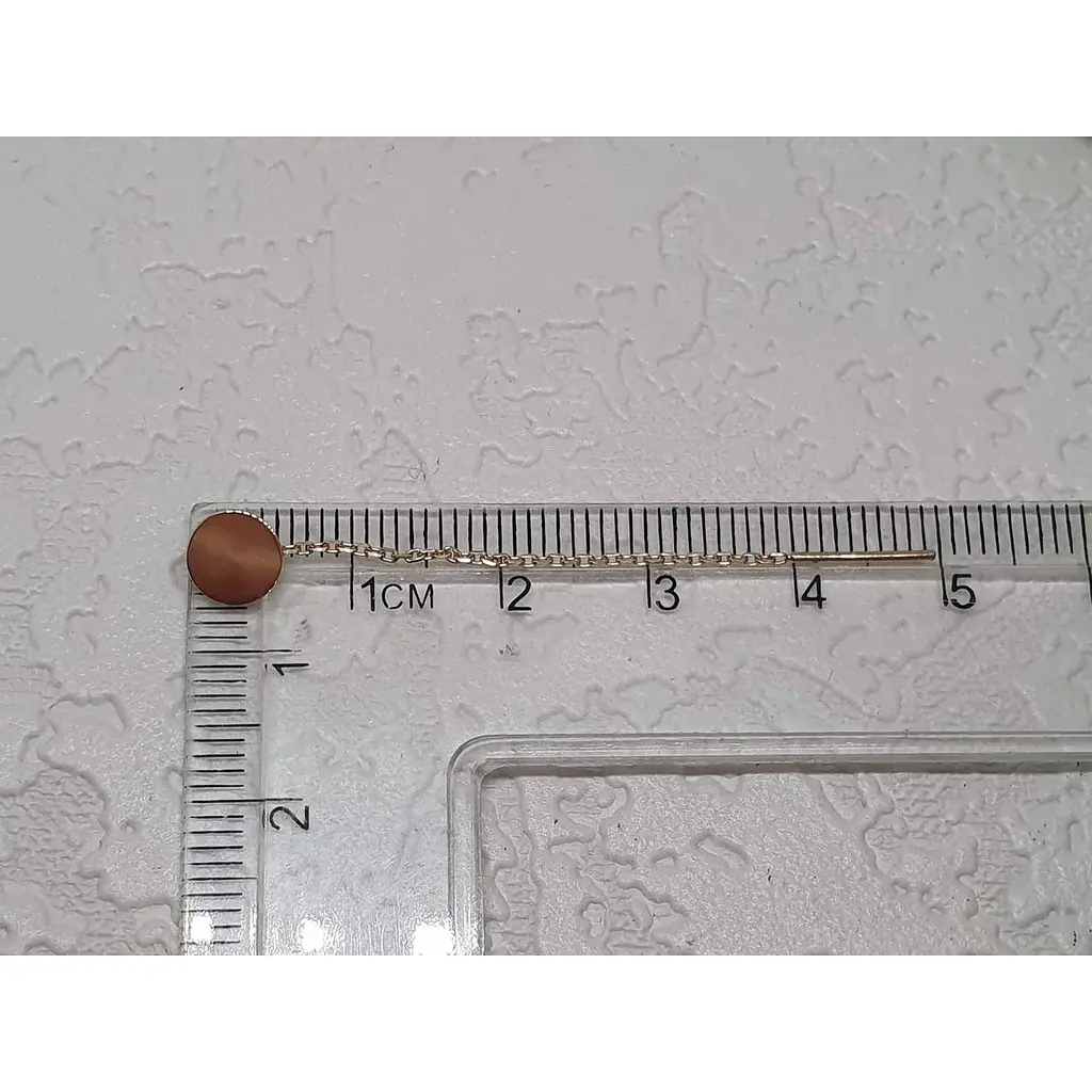 Золоті сережки-протяжки Favoritum. 210100 - фото 4