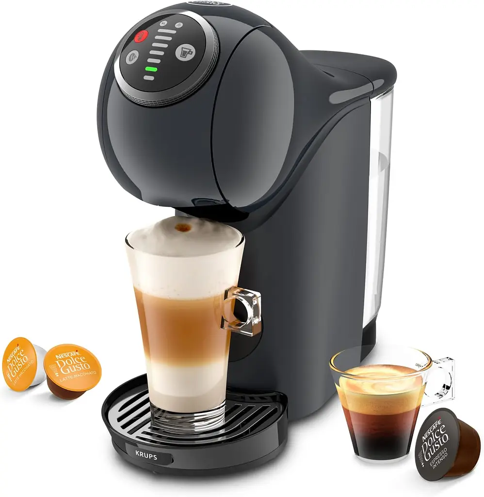 Кофеварка капсульная Dolce Gusto Genio S Plus 0.8л темно-серый Krups teh0026162 - фото 2