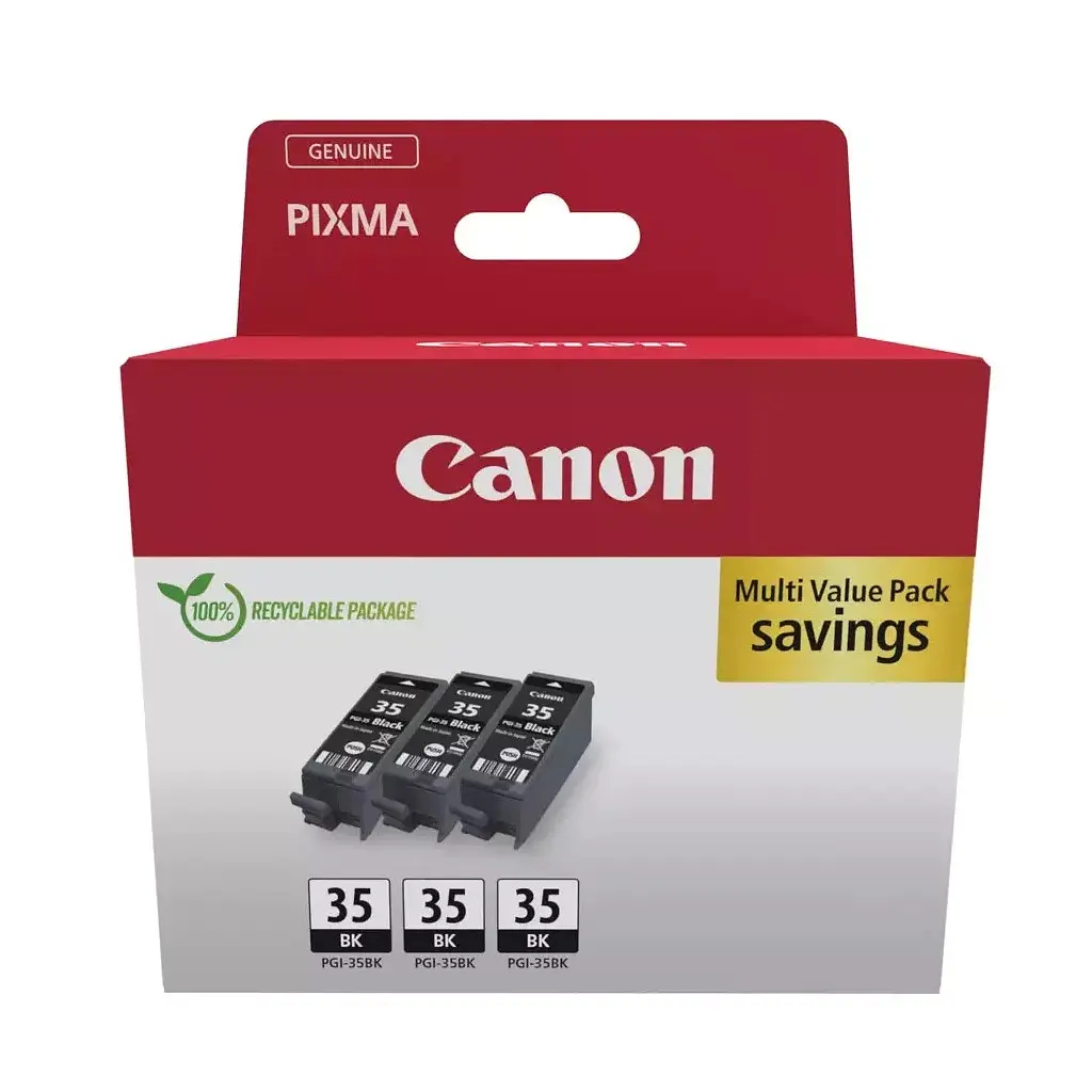 Картридж Canon PGI-35 BK TRIPLE pack (1509B028) - фото 2
