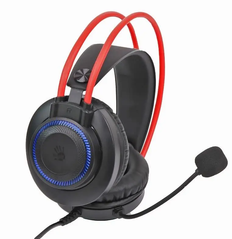 Ігрова гарнітура Bloody A4Tech G200Q Black (G200Q (Black+Red)) - фото 5