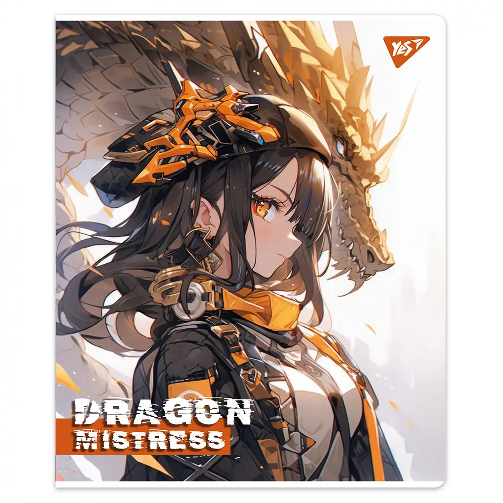 Набор тетрадей для записей А5 Yes Dragon mistress 18 листов в клетку 10 шт. (767516) - фото 3