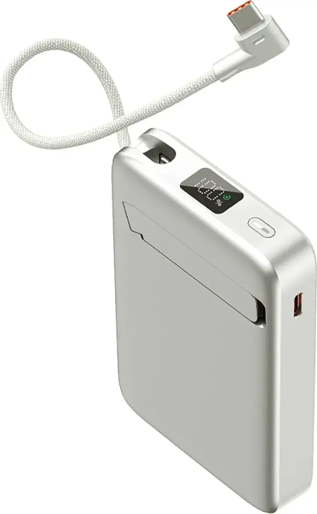 Power Bank Sigma X-power SI10A8QL-MAG 10000mAh 22.5W/15W Wireless silver UA - фото 6