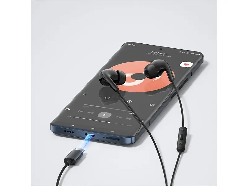 Навушники Xiaomi Type-C Earphones (BHR8930GL) Black - фото 7