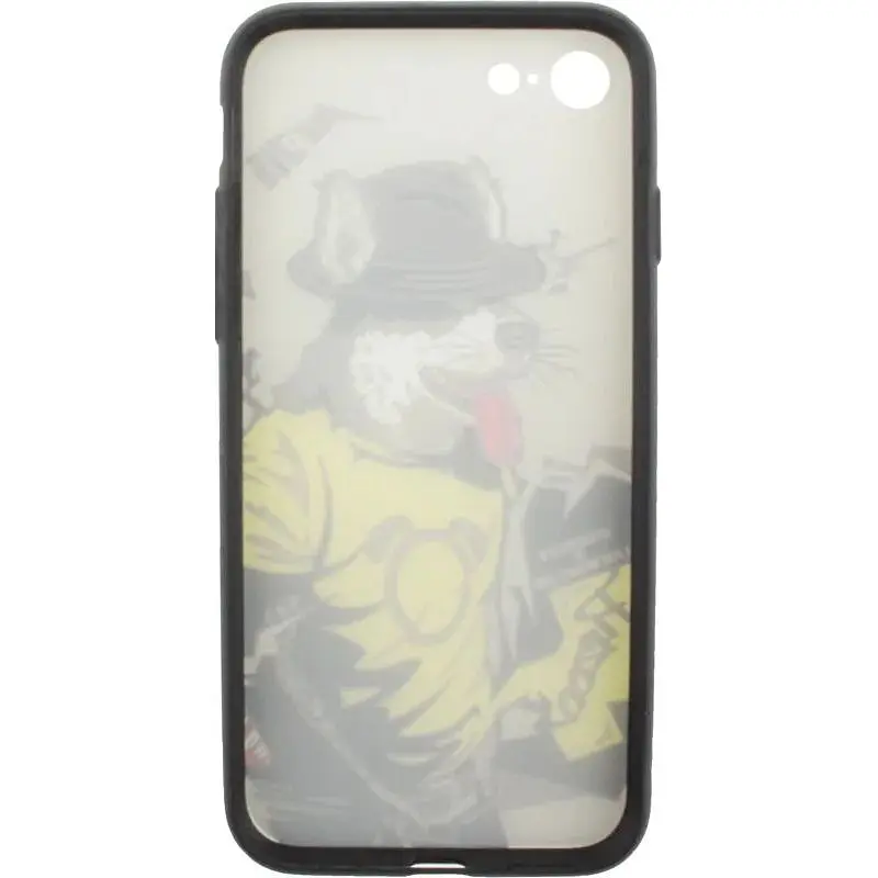 Чохол-накладка PUZOO TPU Case with UV Printing Hip Hop iPhone 7/8/SE 2020 RAP Alaskan Grey - фото 5
