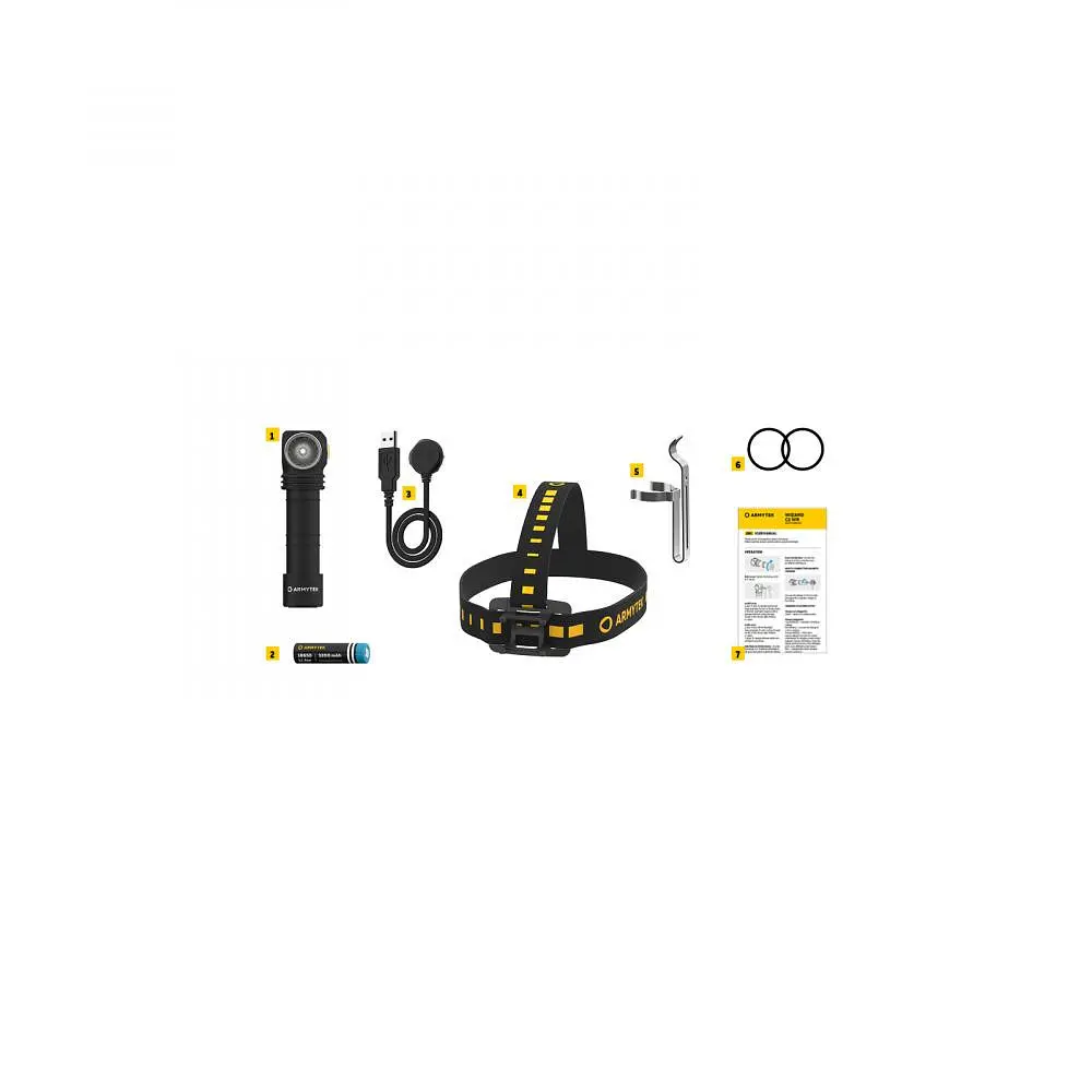 Ліхтар налобний Armytek Wizard C2 WR Magnet USB+3200 mAh (F06901C) - фото 2