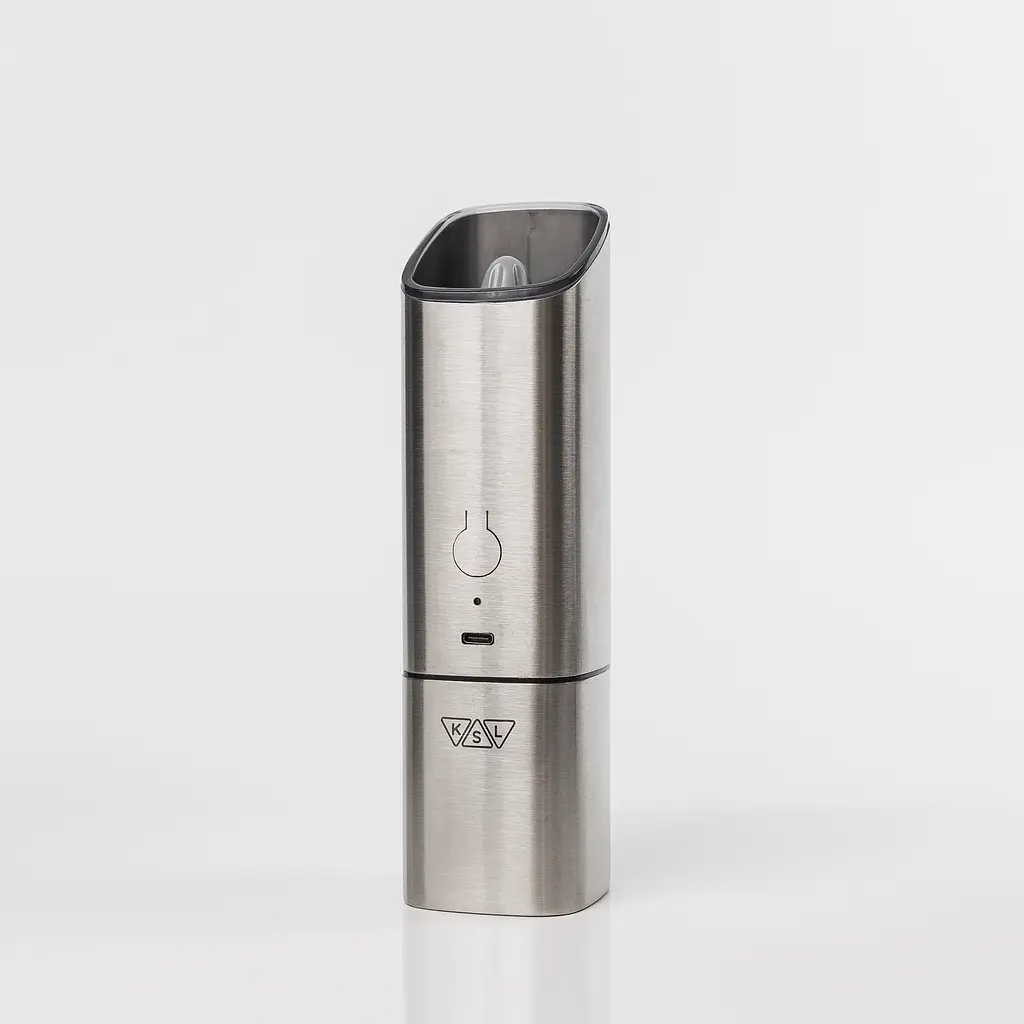 Набор электрических мельниц для соли, перца и специй KSL серебристо-черный - фото 3