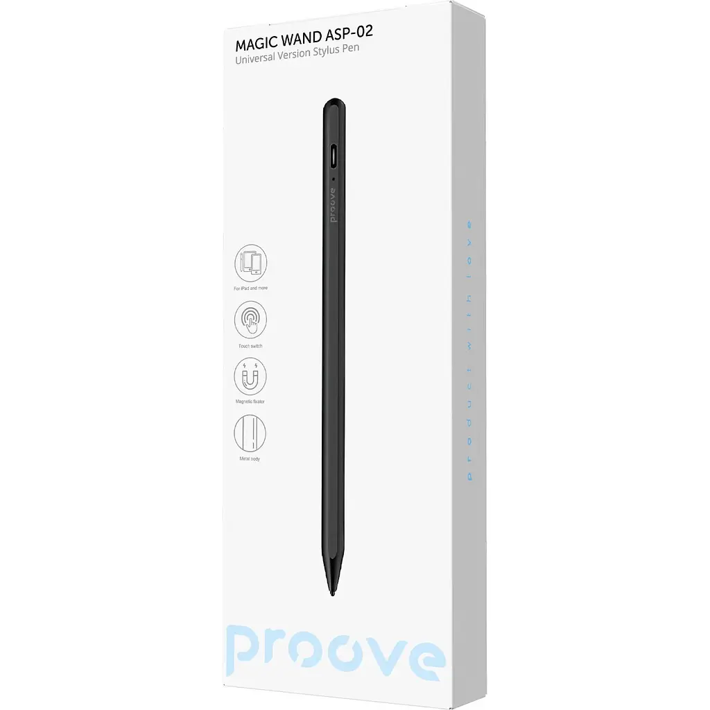 Стилус Proove Stylus Magic Wand ASP-02 Universal Version Black (STA200010001) [155527] - фото 5