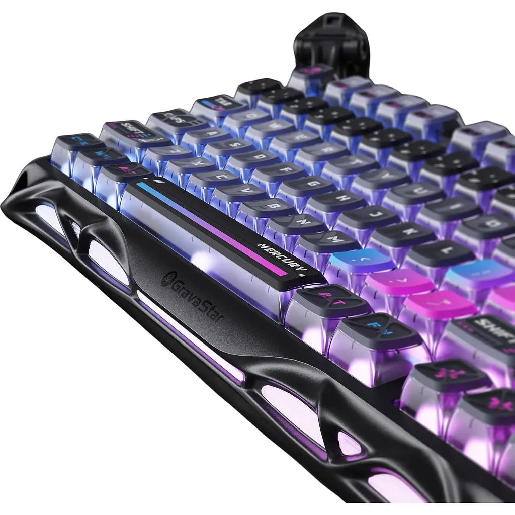 Клавиатура GravaStar Mercury K1 Pro TKL UA Galaxy Black GSK1PRO_CMBLK [140625] - фото 6