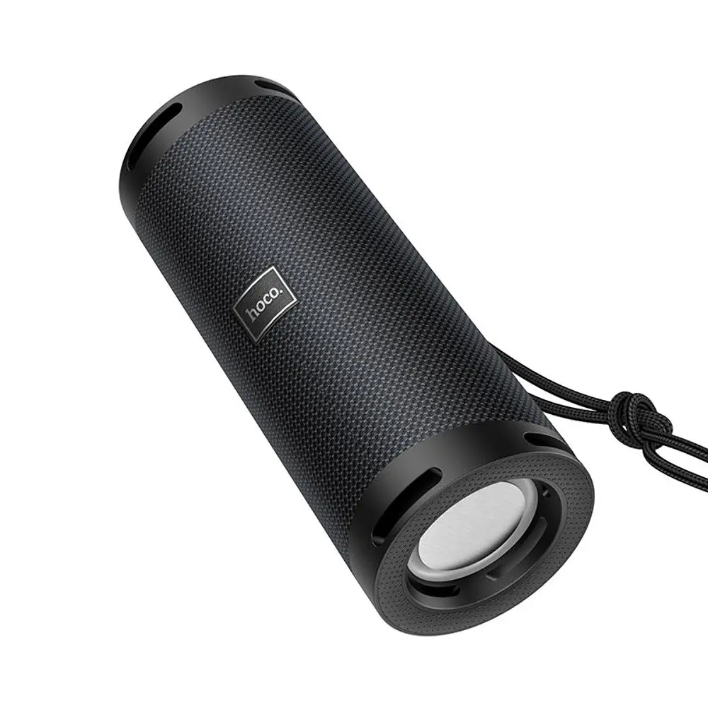 Портативна bluetooth колонка Hoco HC9 TWS з LED підсвічуванням чорний - фото 2