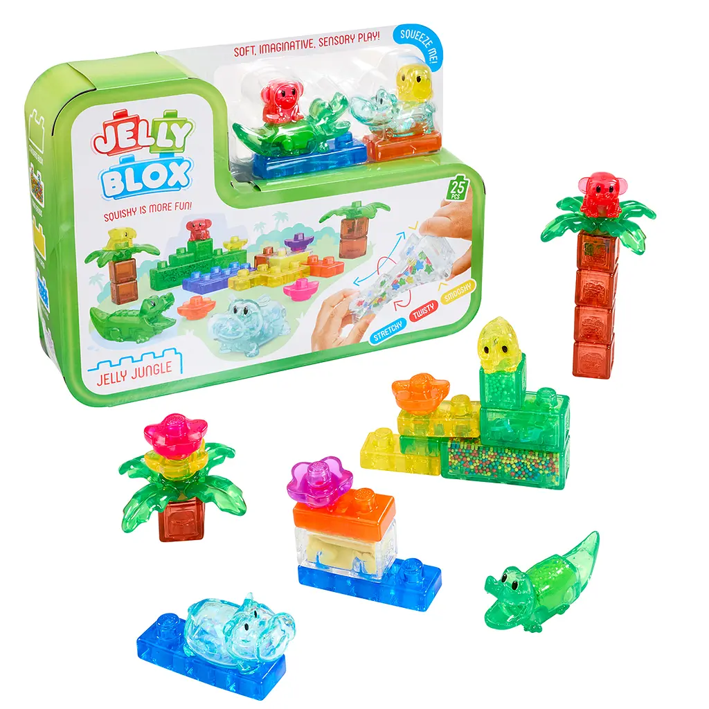 Сенсорний конструктор Jelly Blox Джунглі (937532) - фото 2
