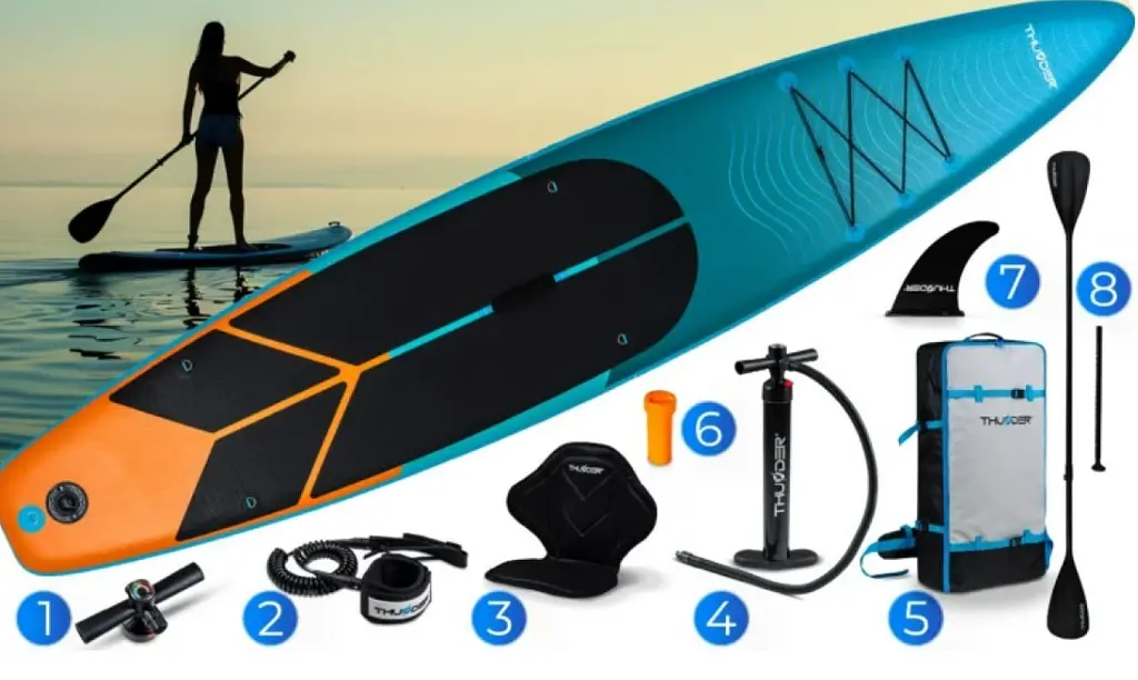 Надувна дошка SUP THUNDER STORME 365 см з веслом - фото 6