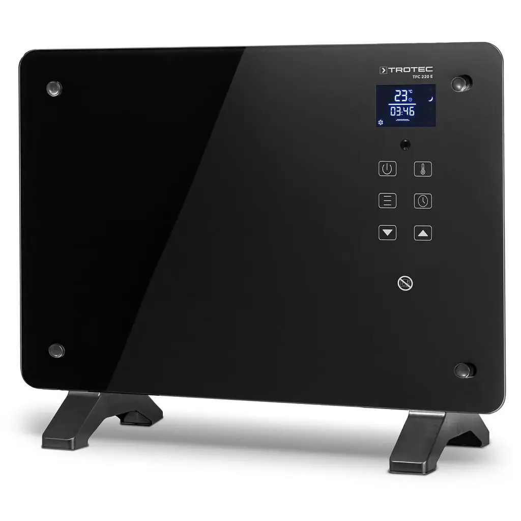 Тепловентилятор керамічний Trotec TFC 220 E 2200W Black (1410000690) - фото 2