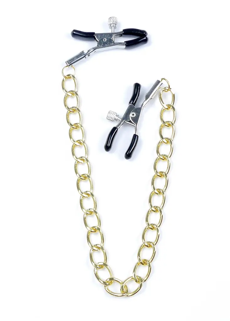 Зажимы для сосков Fetish B - Series Exclusive Nipple Clamps No.8, 41 см (черный) - фото 2