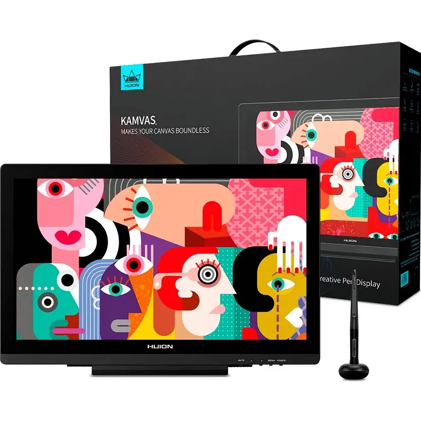 Монитор графический Huion Kamvas 20 Black [103177] - фото 4