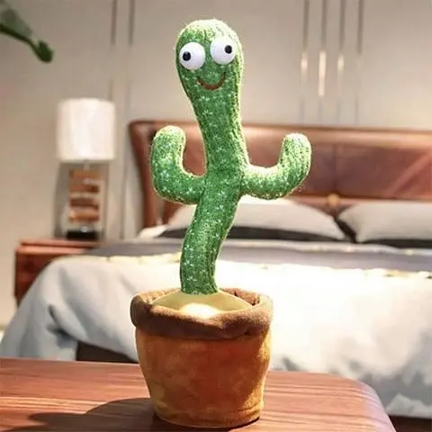 Плюшевый танцующий кактус Dancing Cactus - фото 2