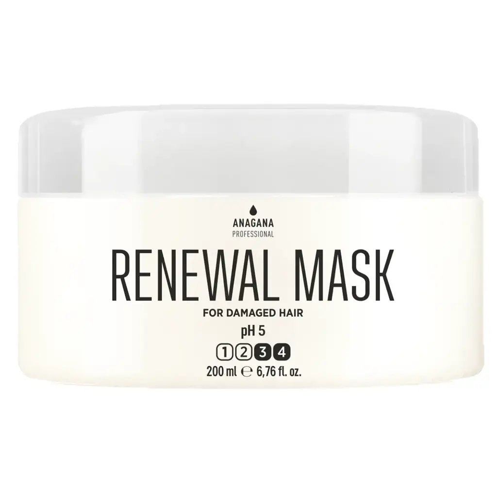 Маска Восстановление для поврежденных ломких волос RENEWAL MASK ANAGANA 200 мл - фото 2