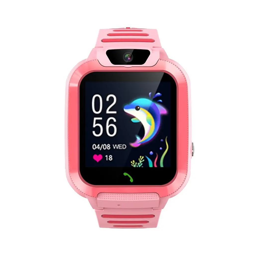 Детские смарт-часы Smart Watch Q8 розовый - фото 3