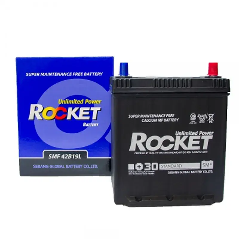 Акумулятор автомобільний ROCKET 40Ah (SMF 42B19L)