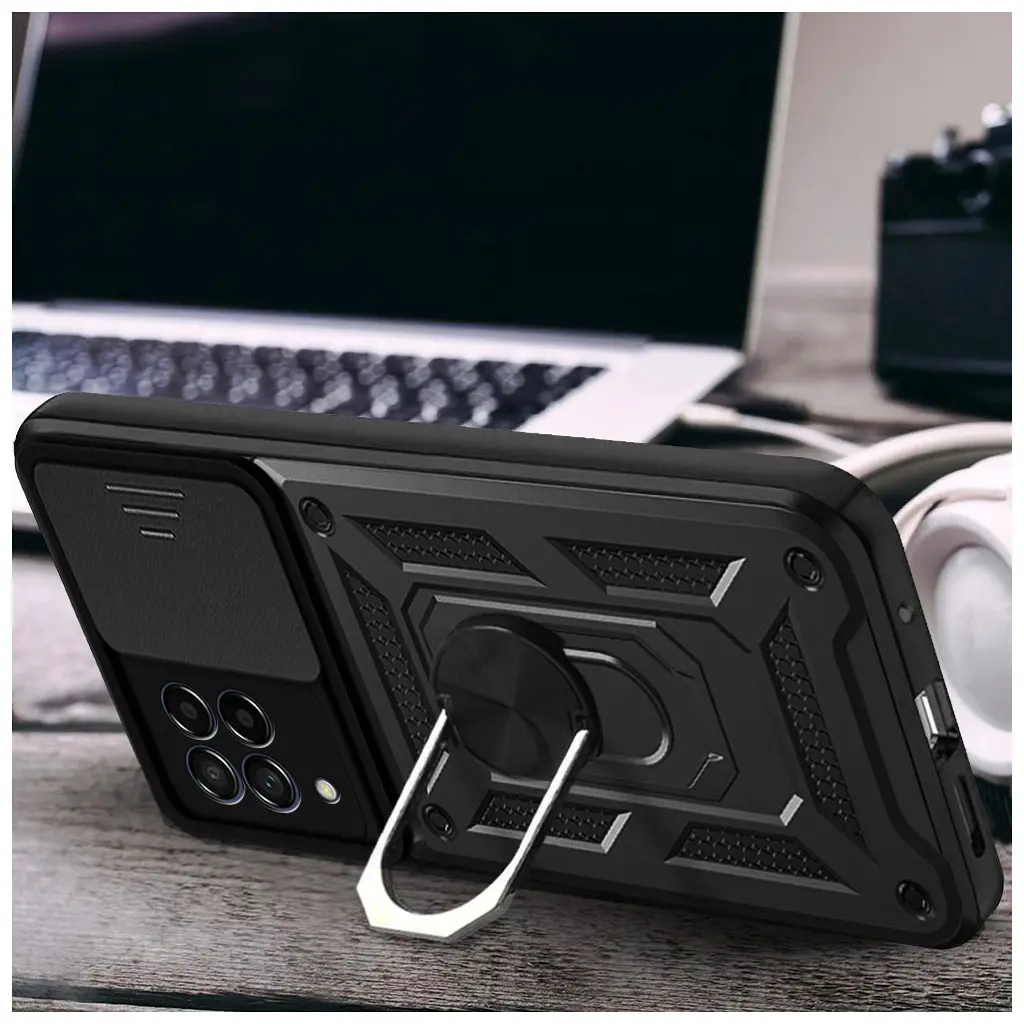 Чохол до мобільного телефона BeCover Military Samsung Galaxy M33 SM-M336 Black (707387) - фото 4