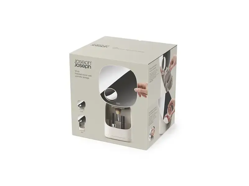 Зеркало Joseph Joseph с органайзером для косметики 23х21х18.5 см (75001) - фото 5