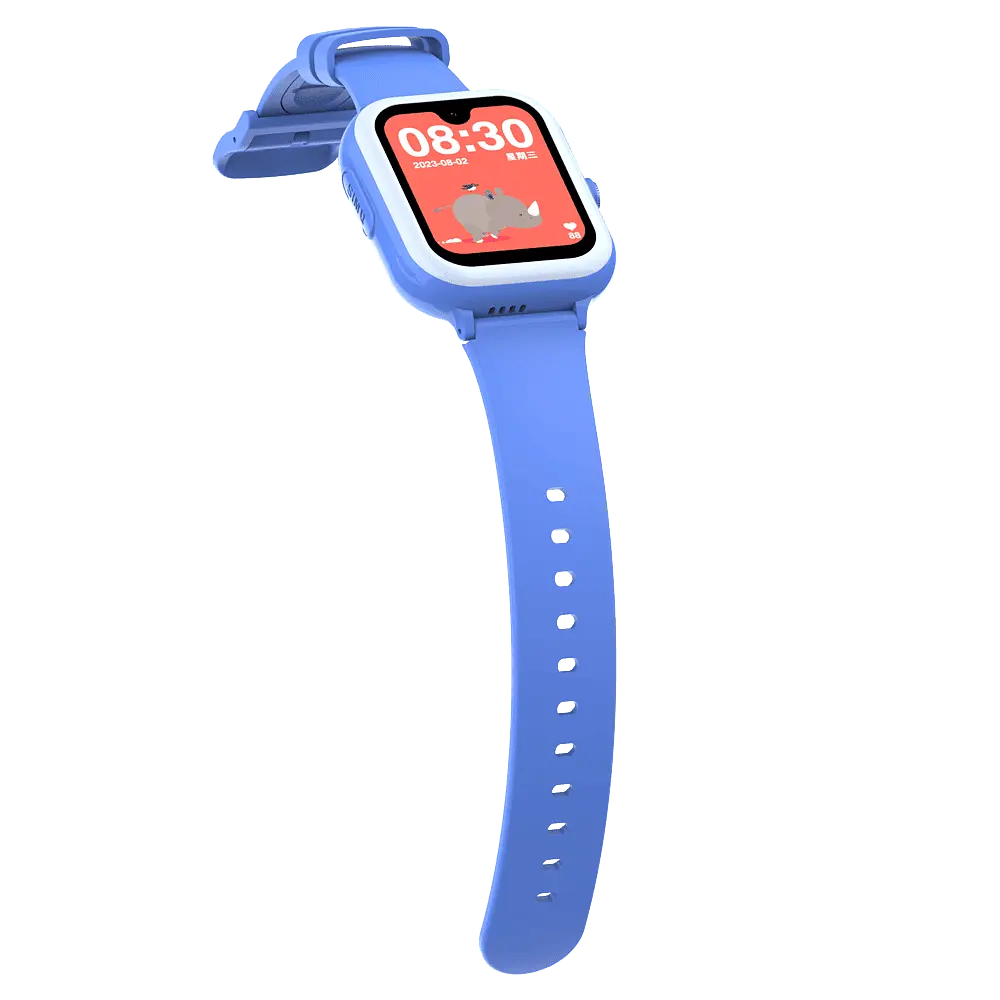 Смарт годинник-телефон дитячі Wonlex KT31 4G з камерою WI-FI GPS SIM-картою Blue (16997) - фото 6