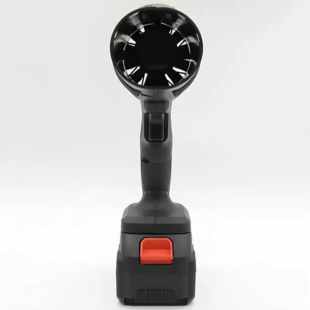 Портативная воздуходувка ручной турбовентилятор со съемным аккумулятором и чемоданом для переноски 48Вт Черный - фото 4