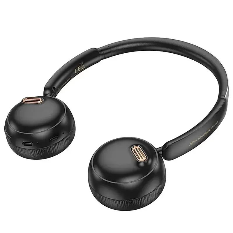 Навушники HOCO W62 Verso retro BT headphones Black 6942007648127 - фото 4