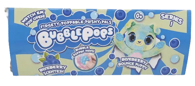 М'яка іграшка Bubble Pops міні Чорничне цуценя 2312005/2
