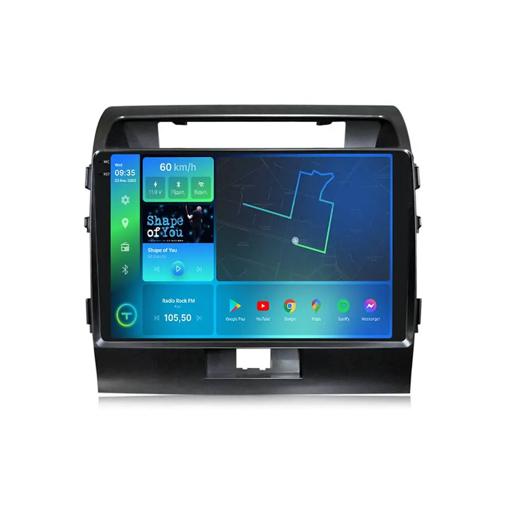 Штатна магнітола TORSSEN 2K Toyota LC200 2008+ FL10 4+64Gb 4G Carplay DSP 202306023