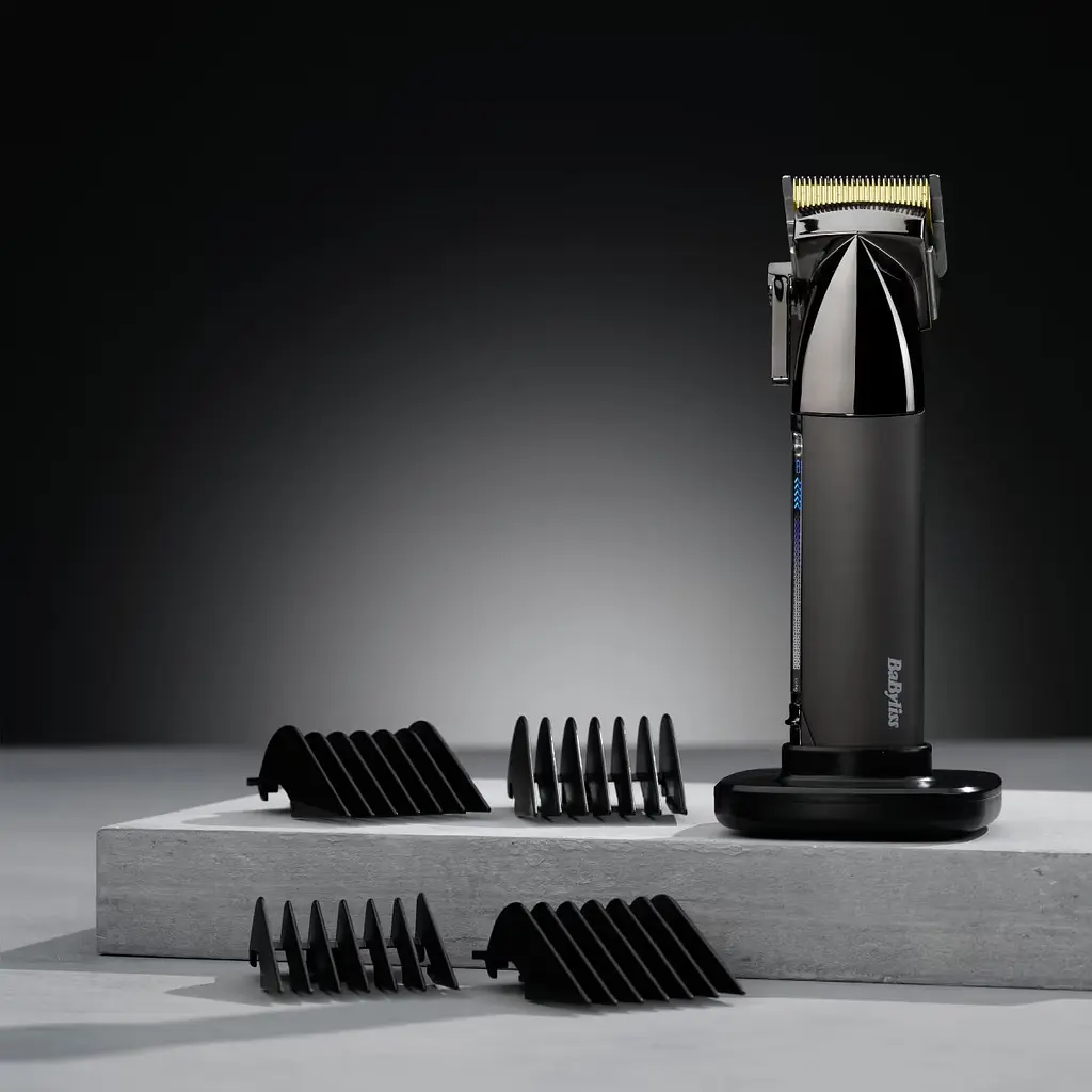 Машинка для стриження BaByliss Super-X Metal Series, акум., насадок-12, сталь з графітовим покриттям, чорно-сріблястий - фото 7