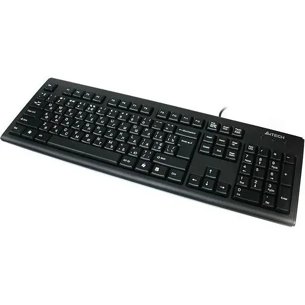 Клавіатура A4Tech KR-83 PS/2 black - фото 2
